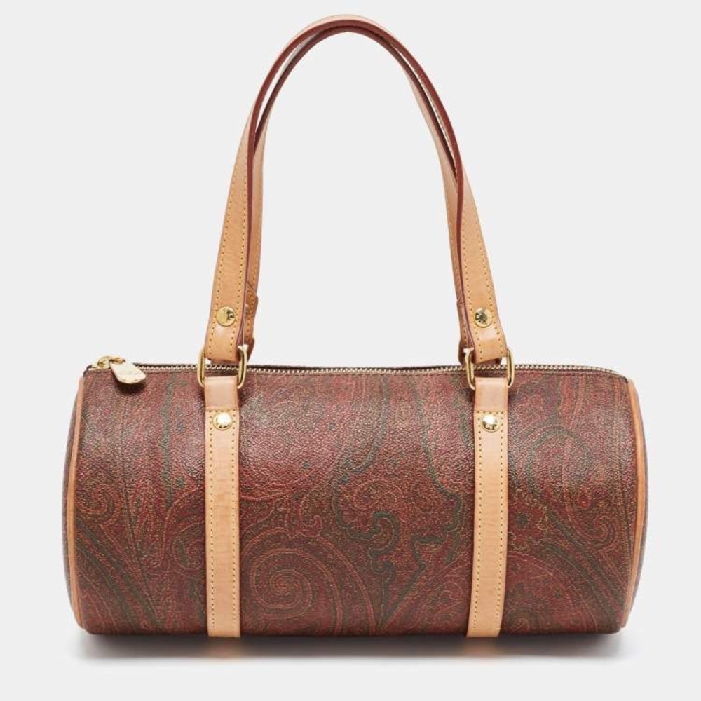 ETRO Milano Papillon Mini Boston Handbag